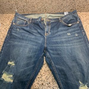 Old navy boyfriend distressed